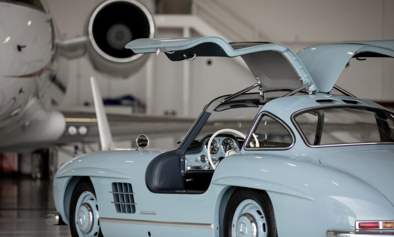 1957 Mercedes-Benz 300SL Gullwing Sells For R19 Million At Aucation