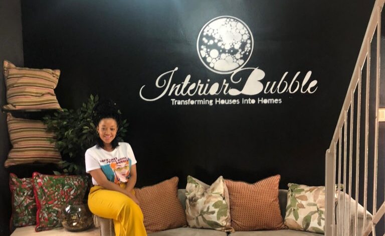 Interior Bubbles Founder Kgahlego Rasebotsa Fufills Her Dream