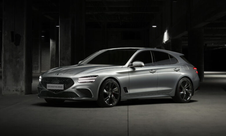 Automaker Genesis Targets European Market With New G70 Shooting Brake