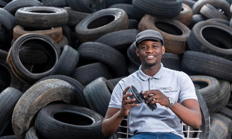 How Cubic 38 Is Using Recycled Tyres To Make Shoe Polish