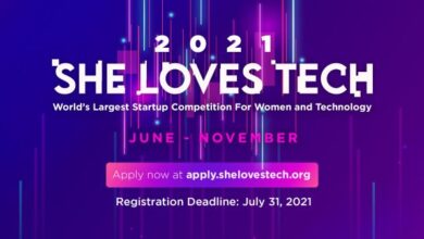 The World’s Largest Start-Up Competition She Loves Tech Opens Its 2021 Applications