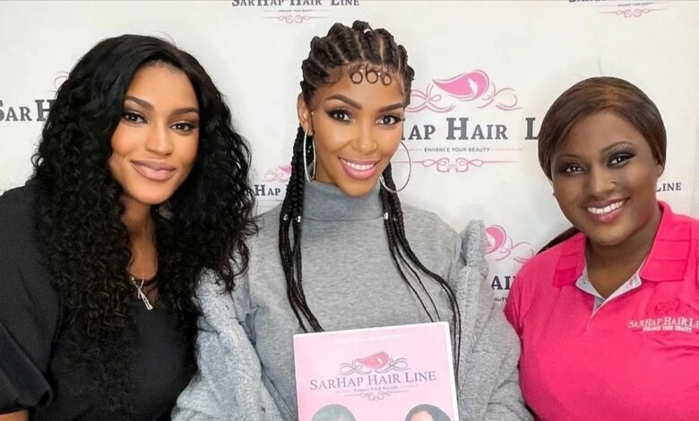 Singer Nhlanhla Nciza Announces New Partnership With Hair Care Brand Sarhap Hairline
