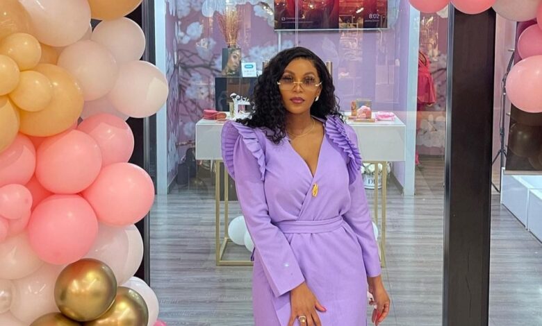 Beauty Entrepreneur Gorgeous Mbali Officially Opens Her Hermosa Flor Cosmetics Store