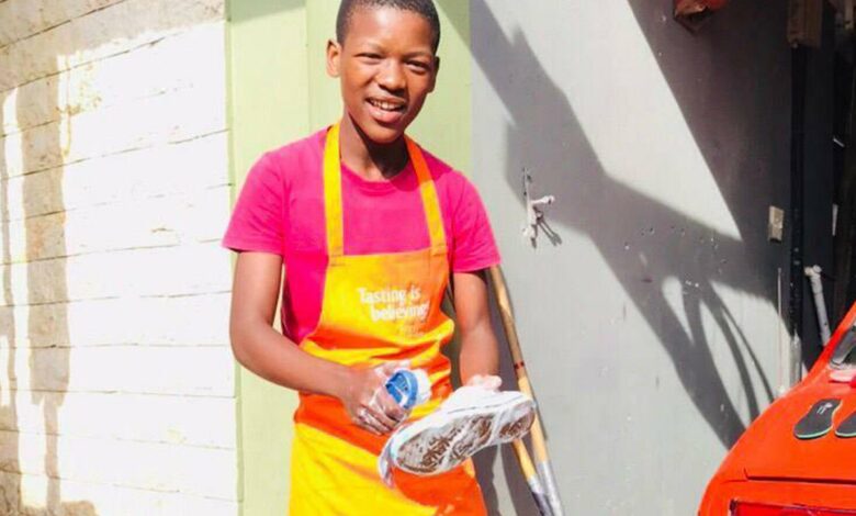 16 Year Old Entrepreneur Junior Dyasi Shares How The Pandemic Made Him Focus More On His Sneaker Laundry Start-Up