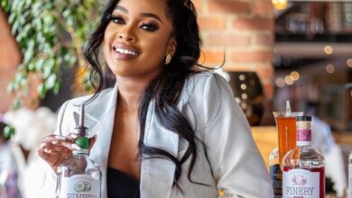 SA Actress Omuhle Gela Announces New Partnership With The Finery Gin