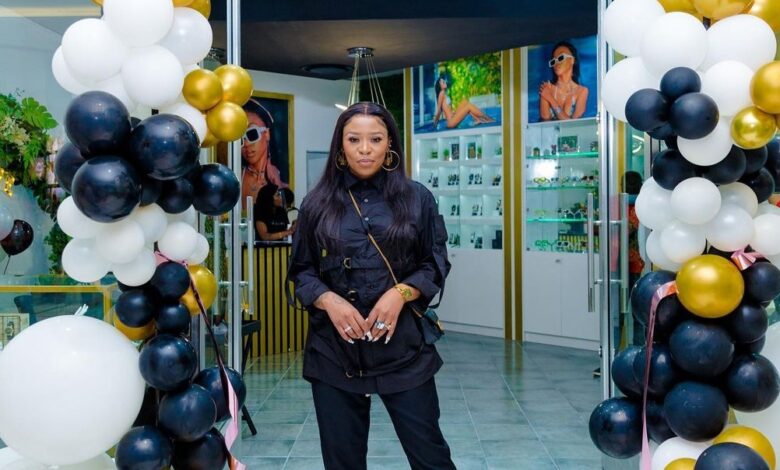 DJ Zinhle Celebrates The Launch Of Her New Era By DJ Zinhle Store At Pavillion Mall