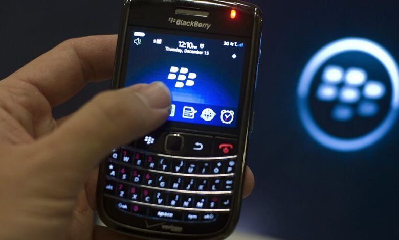 BlackBerry Devices Set To Stop Operating From The 4th Of January 2022