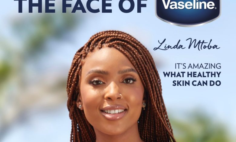 SA Actress Linda Mtoba Announced As The Official Face Vaseline