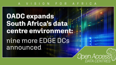 Open Access Data Centres (OADC) Expands South Africa’s Data Centre Environment