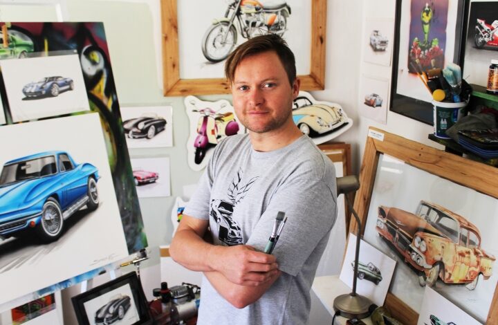 How SA Visual Artist Steve Erwin Founded His Art And Design Studio ‘Steve Erwin Art’