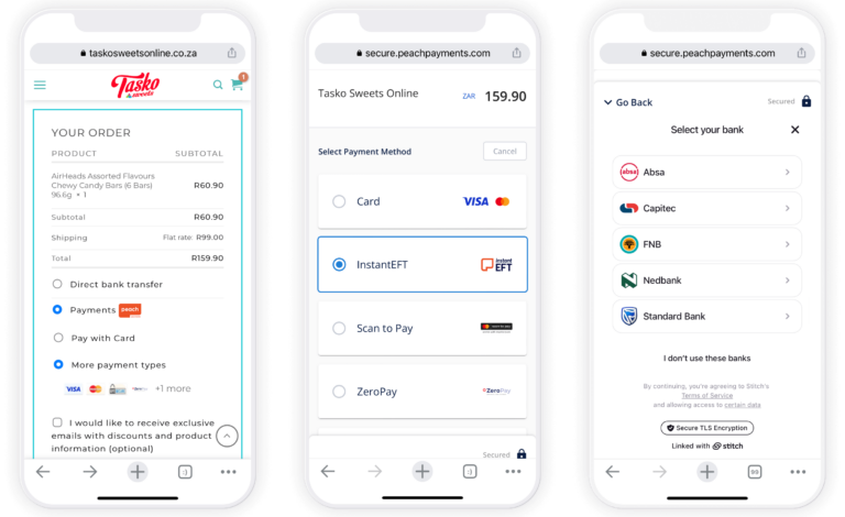Peach Payments Partners With Stitch To Launch Instant EFT Checkouts For Merchants Across South Africa