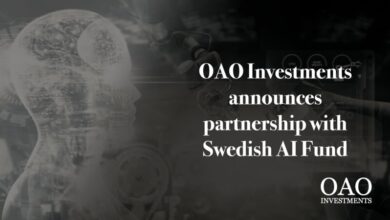 OAO Investments Announces Its Partnership With The Swedish AI Fund (SAIF)