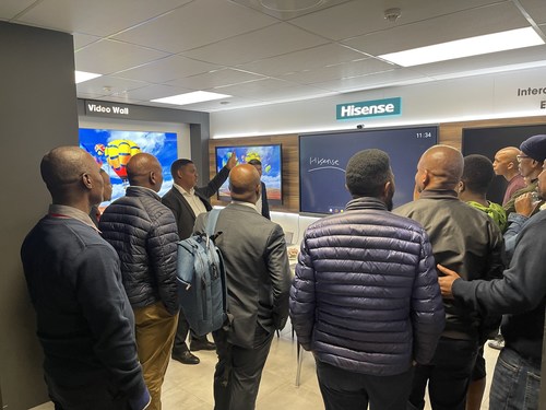 Hisense's First B2B Showroom Opens In South Africa