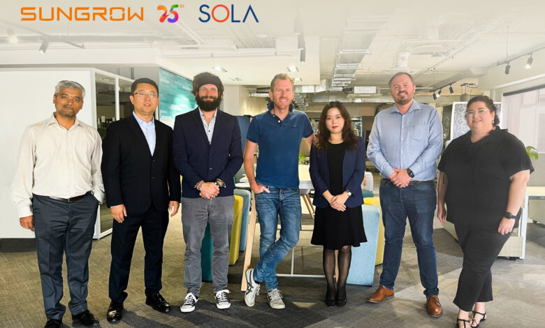 Sungrow Signs Inverter Supply Contract with SOLA Group For 256MWp Tronox Project