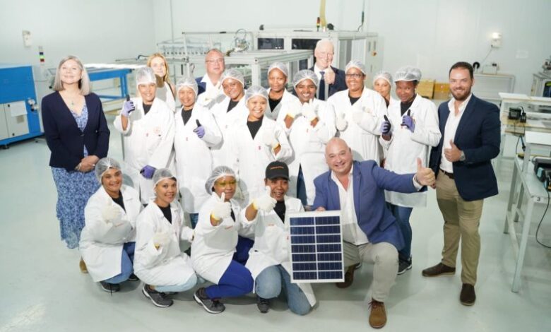 Ener-G-Africa Launches Africa's Only All-Female Solar Panel Assembly Plant In Cape Town