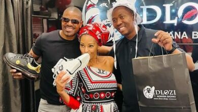 Lucky Lekgwathi And Letoya Makhene Attend Store Launch Of Local Brand