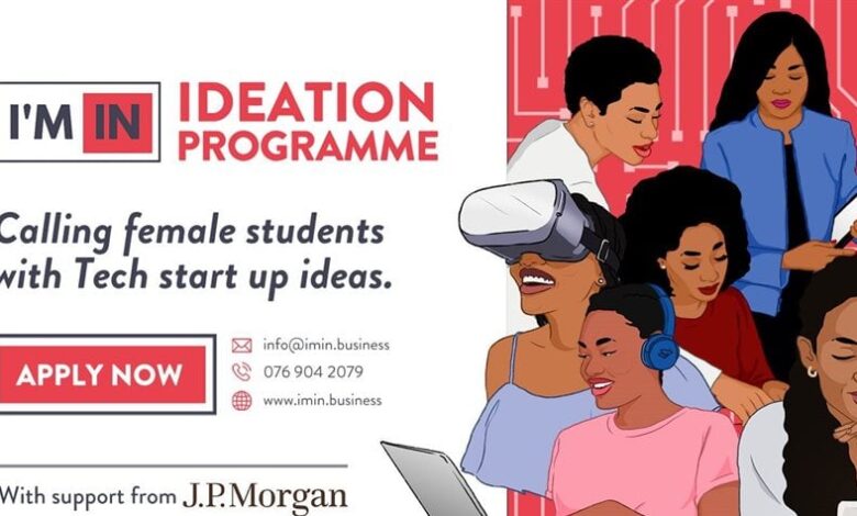 I'M IN And J.P. Morgan Launch Ideation Incubator To Empower Female Entrepreneurs