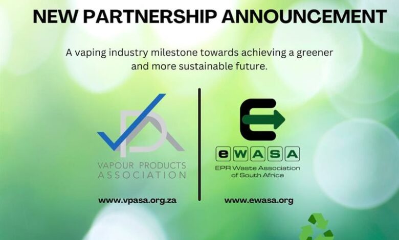 VPASA Announces Vaping Industry Waste Partnership With eWASA