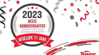 Veteran Retailer Tiger Wheel & Tyre Named Favourite Tyre Supplier In Beeld Readers' Choice Awards