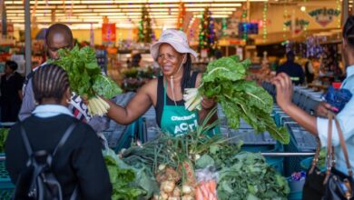 Community Food Gardens Sell Their Fresh Harvest At Shoprite And Checkers’ Market Day