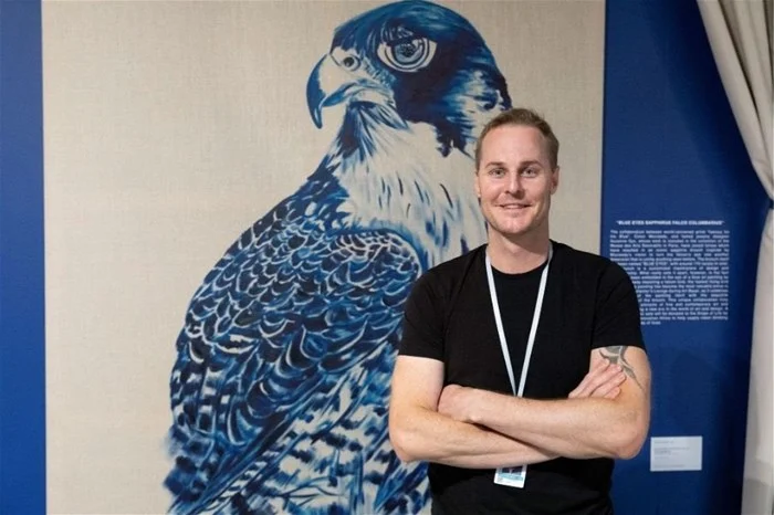 SA Visual Artist Blue Conor McCreedy's 'Blue Eyes' Sells For R8.2m At Art Basel