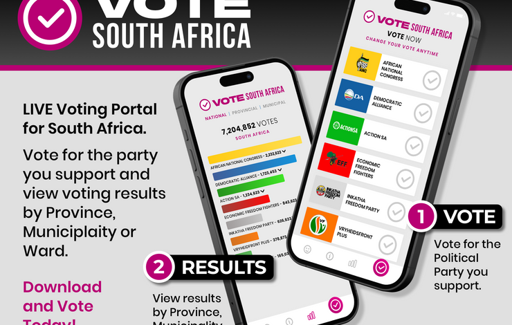 Vote South Africa App Launched To Measure Political Party Support