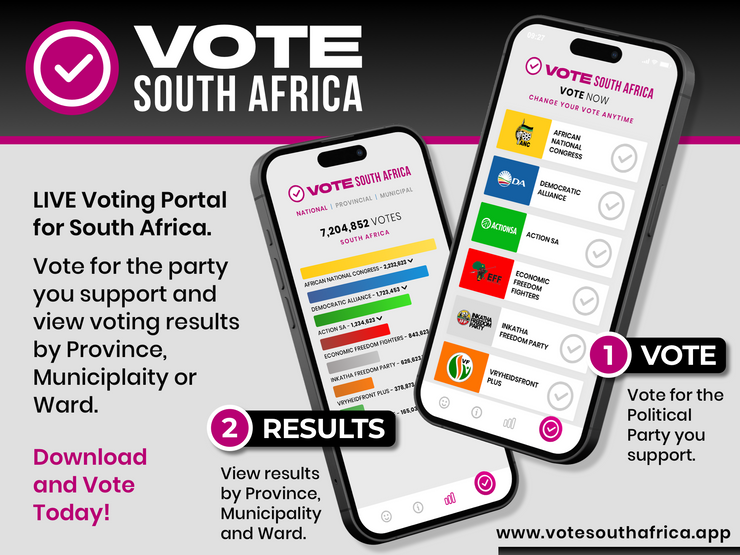 Vote South Africa App Launched To Measure Political Party Support