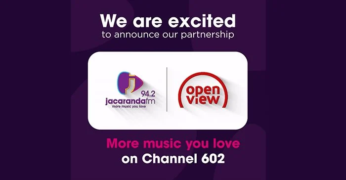 Jacaranda FM Announces Its Partnership With Openview