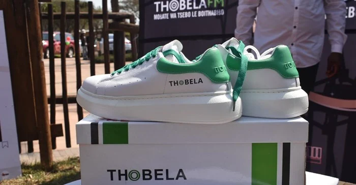 Thobela FM Launches The Thobela Bomma Sneaker In Partnership With Bomma ...