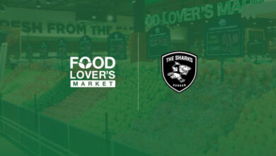 The Sharks Announce Their Partnership With Food Lovers Market