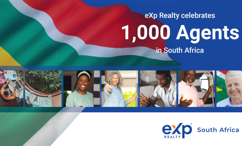 eXp Realty Celebrates Milestone Of Exceeding 1,000 Agents In South Africa
