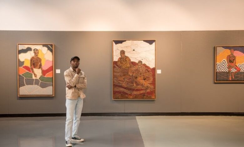 Absa L'Atelier 2021 Gerard Sekoto Winner Captivates Bloemfontein With Solo Exhibition Titled 'Amagoduka'