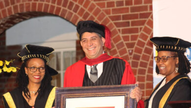 Vodacom Group CEO, Shameel Joosub Receives Honorary Doctorate