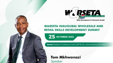 W&RSETA To Host Wholesale And Retail Skills Development Summit And Good Practice Awards