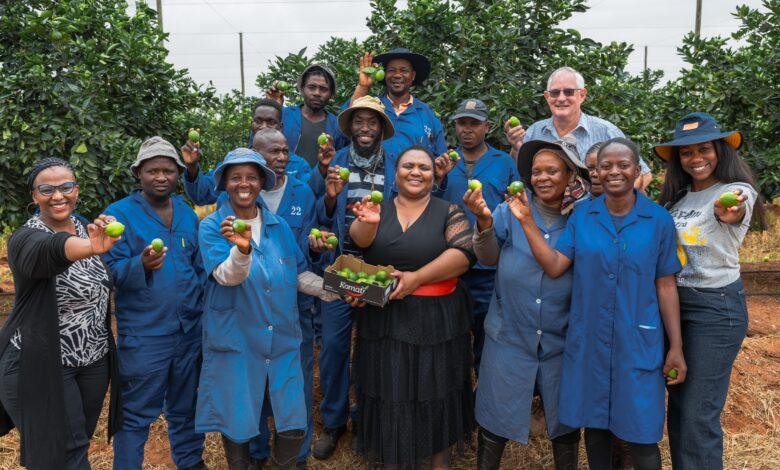 SAB And Moletele Community Partnership Bears Fruit In Lime Farming Partnership