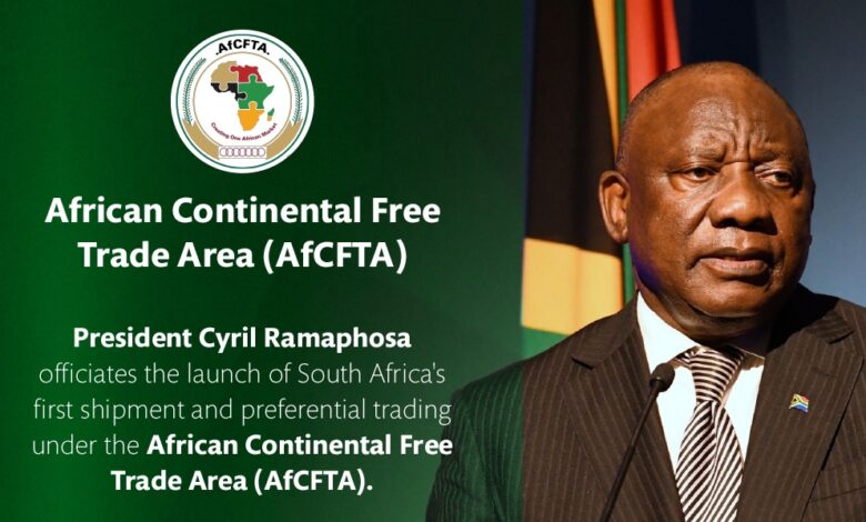 South Africa To Begin Trading Under The African Continental Free Trade Agreement