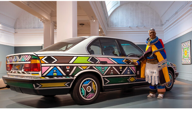 The Iziko Museums And BMW Present Esther Mahlangu's "Then I Knew I Was Good At Painting" Exhibition