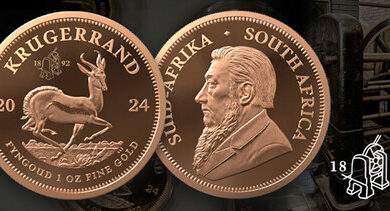AMS Selected As The Official Distributor For The Limited Edition 'Oom Paul' Press 2024 Gold Krugerrand