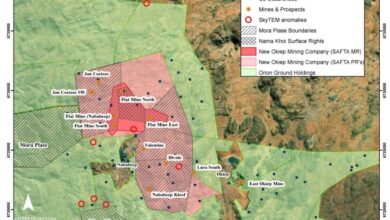 Orion Acquires Key Surface Rights At Its New Okiep Mining, Flat Mines Project