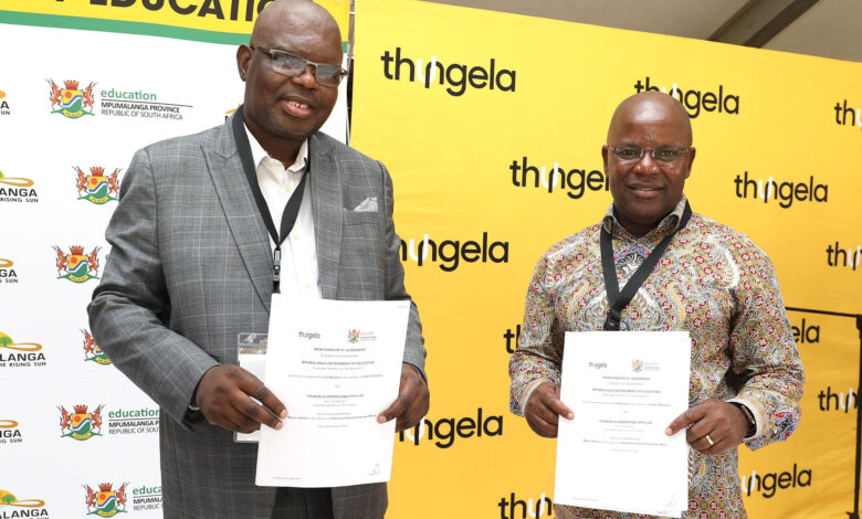Thungela Launches Education Initiative In Mpumalanga