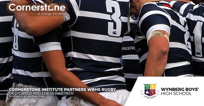 Cornerstone Institute Partners With Wynberg Boys’ High School Rugby Teams For Holistic Wellness