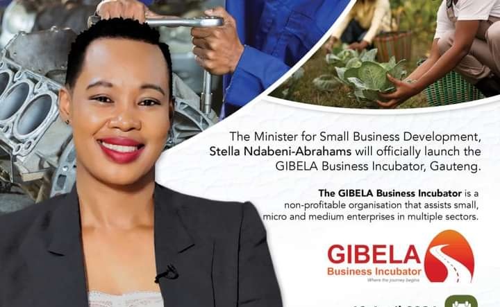 Ms Stella Ndabeni-Abrahams Set To Launch The Gibela Business Incubator, Gauteng