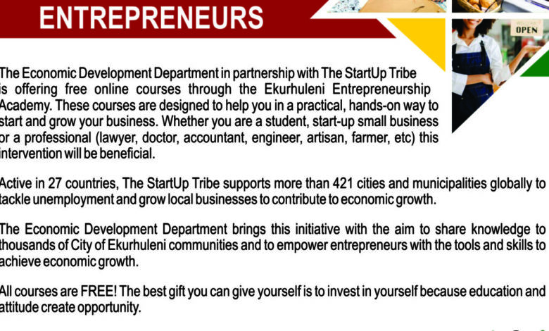 Free Entrepreneurship Academy To Start And Grow Local Businesses