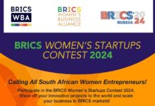 The BRICS WBA Announces The BRICS Women's StartUps Contest 2024!