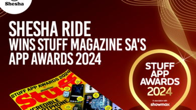 Shesha E-hailing App Wins Stuff Magazine South Africa's App Awards 2024 In The Travel Section