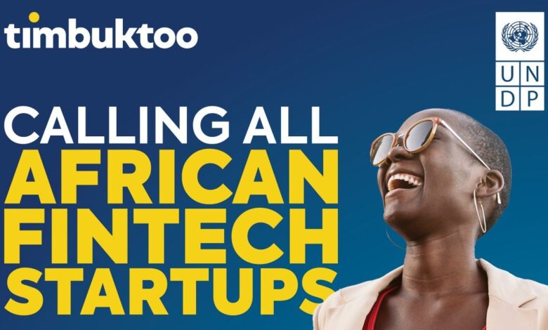 Call For Applications For The First Timbuktoo Fintech Hub In Africa